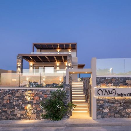 Kymo Instyle Villa - Sea View Private Pool Jacuzzi Kokkini Hani Экстерьер фото