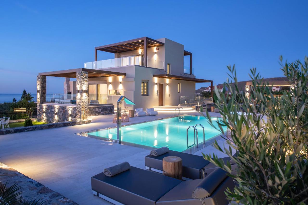 Kymo Instyle Villa - Sea View Private Pool Jacuzzi Kokkini Hani Экстерьер фото
