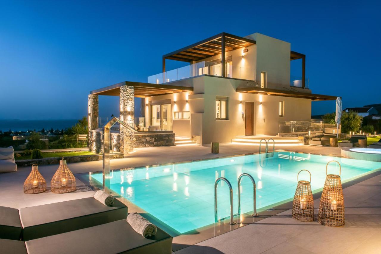 Kymo Instyle Villa - Sea View Private Pool Jacuzzi Kokkini Hani Экстерьер фото