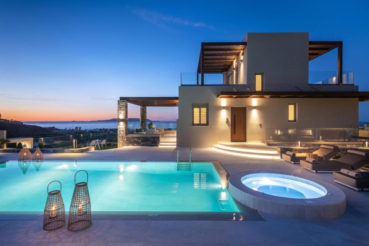 Kymo Instyle Villa - Sea View Private Pool Jacuzzi Kokkini Hani Экстерьер фото