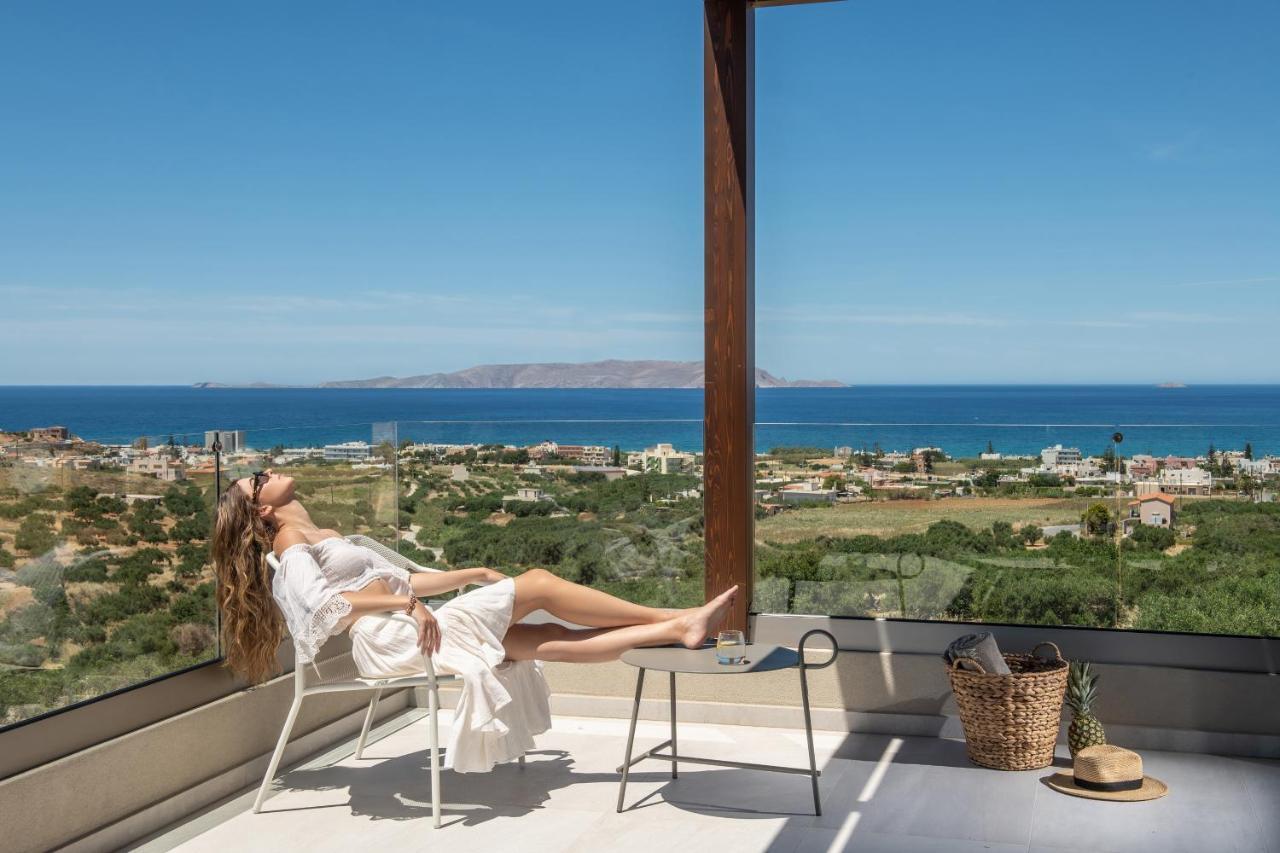 Kymo Instyle Villa - Sea View Private Pool Jacuzzi Kokkini Hani Экстерьер фото